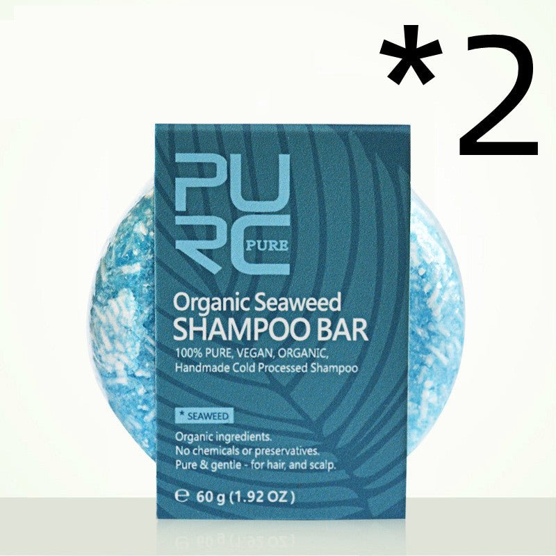 Purc Hand - Extracted Soap, Anti - Dandruff, Oil - Control Nourishing Handmade Soap, Spot Fleece - Flower Root And Ginger Shampoo Soap - Ms.Rubies Beauty Shop