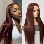 13x4 HD Lace Front Wig, Human Hair, Natural Brazilian Brown Wig, Women's Unprocessed Virgin Hair Wig - Ms.Rubies Beauty Shop