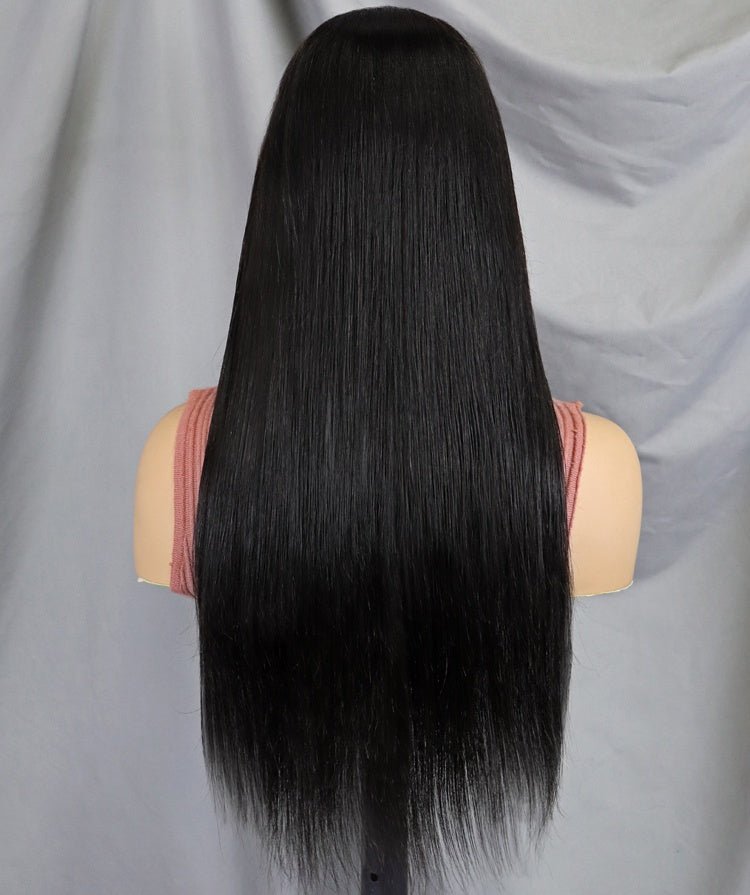 6x4 Density Virgin Human Hair Wigs For Black Women Vietnamese Raw Hair Transparent Lace Front Pre - Plucked Bleached Knots - Ms.Rubies Beauty Shop