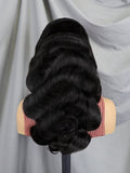 6x4 Density Virgin Human Hair Wigs For Black Women Vietnamese Raw Hair Transparent Lace Front Pre - Plucked Bleached Knots - Ms.Rubies Beauty Shop