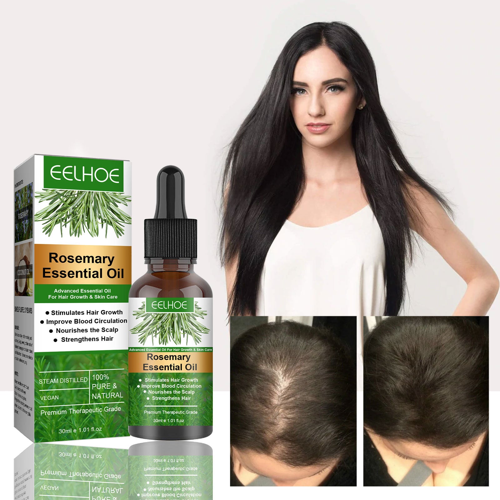 Rosemary Anti - Breakage Nourishing Hair Care Oil - Ms.Rubies Beauty Shop