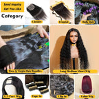 11A Good Quality Human Hair Bundles 12 - 30 Inch Raw Hair Extensions - Ms.Rubies Beauty Shop