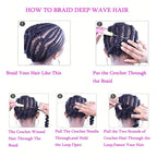 4X EZ SENEGALESE BRAID Long Crochet Braid Synthetic Hairstyle Black Burgundy Brown Ladies Box Braid Crochet Hair - 16 Inch - Ms.Rubies Beauty Shop