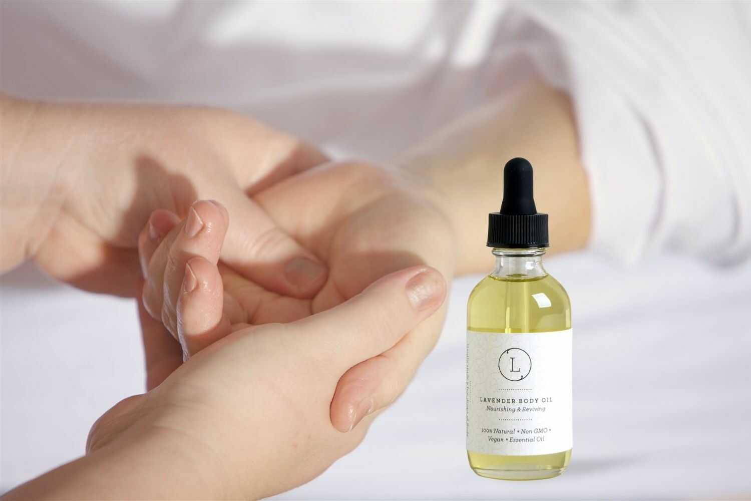 Lavender Body Oil, Natural Moisturizing Body Oil - Ms.Rubies Beauty Shop