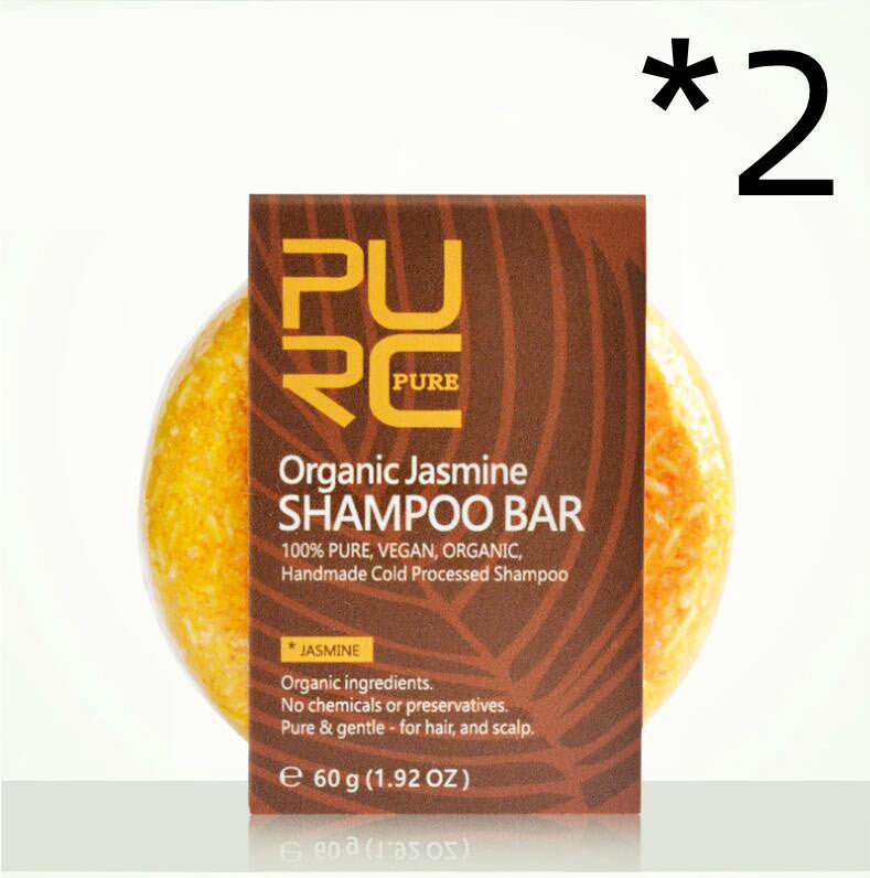 Purc Hand - Extracted Soap, Anti - Dandruff, Oil - Control Nourishing Handmade Soap, Spot Fleece - Flower Root And Ginger Shampoo Soap - Ms.Rubies Beauty Shop