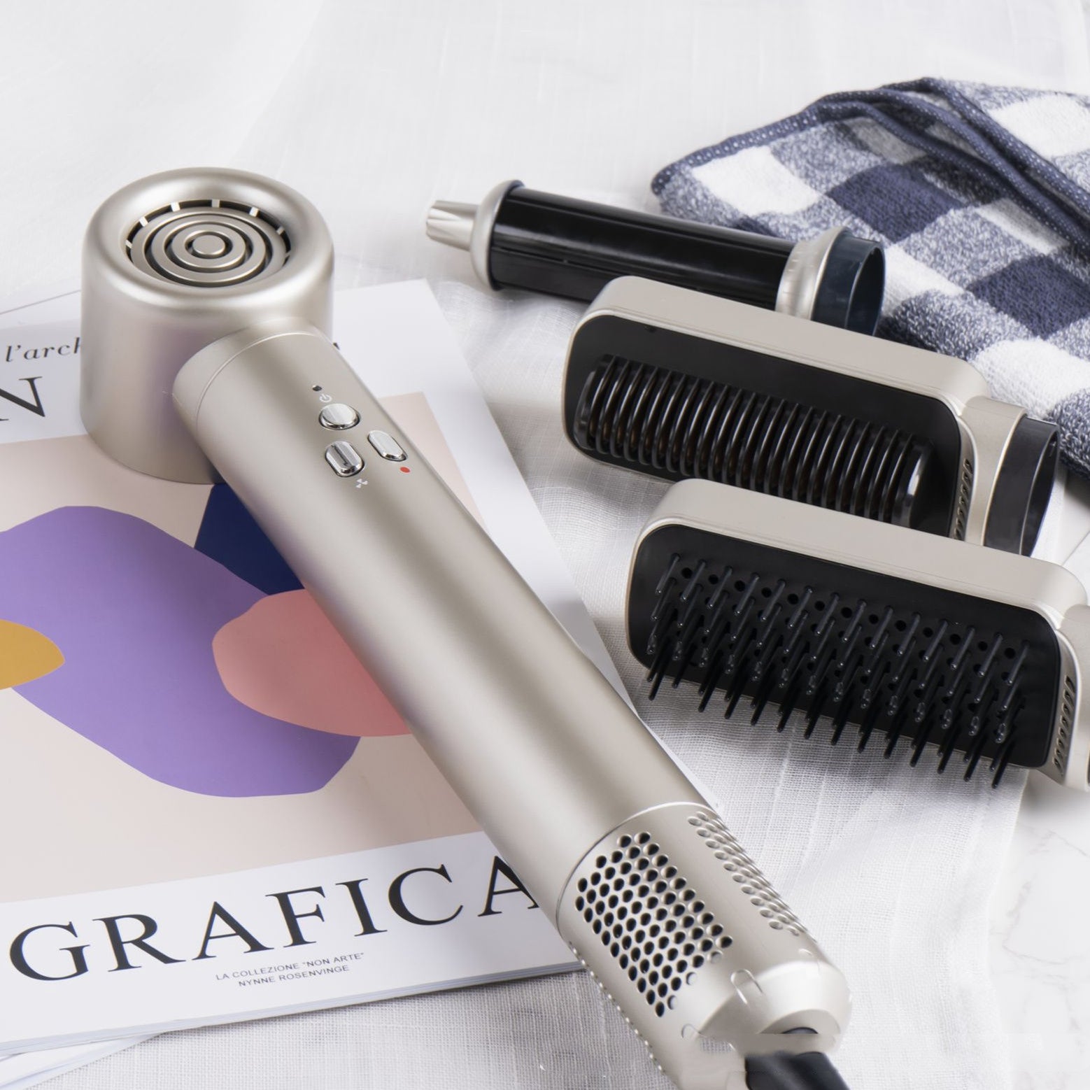 Multifunctional Hair Care Automatic Hair Dryer - Ms.Rubies Beauty Shop