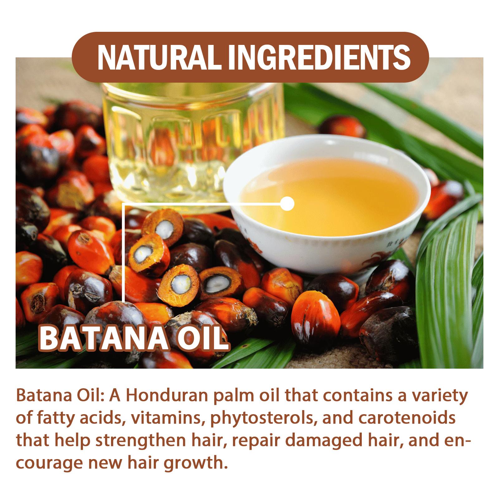 Batana Oil From Honduras - Get Fuller, Thicker, Healthier Hair - Great Gifts For Women Men Conditioner Haircare Silky - Hair Nutrition - Ms.Rubies Beauty Shop
