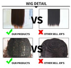 AA Hair Front Wig Womens Brazilian Human Long Curly Lace Wavy Hair Wigs US - Ms.Rubies Beauty Shop