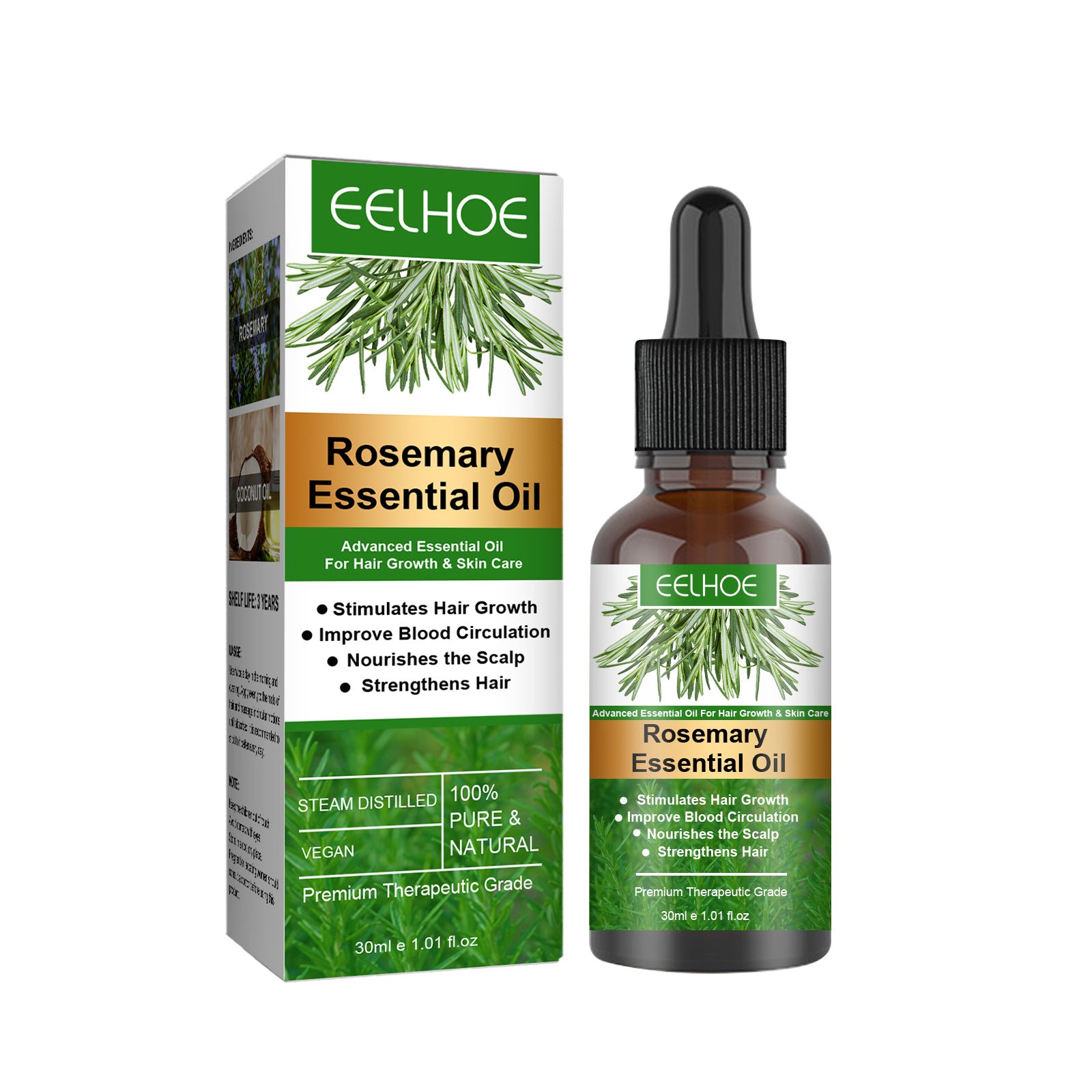 Rosemary Anti - Breakage Nourishing Hair Care Oil - Ms.Rubies Beauty Shop