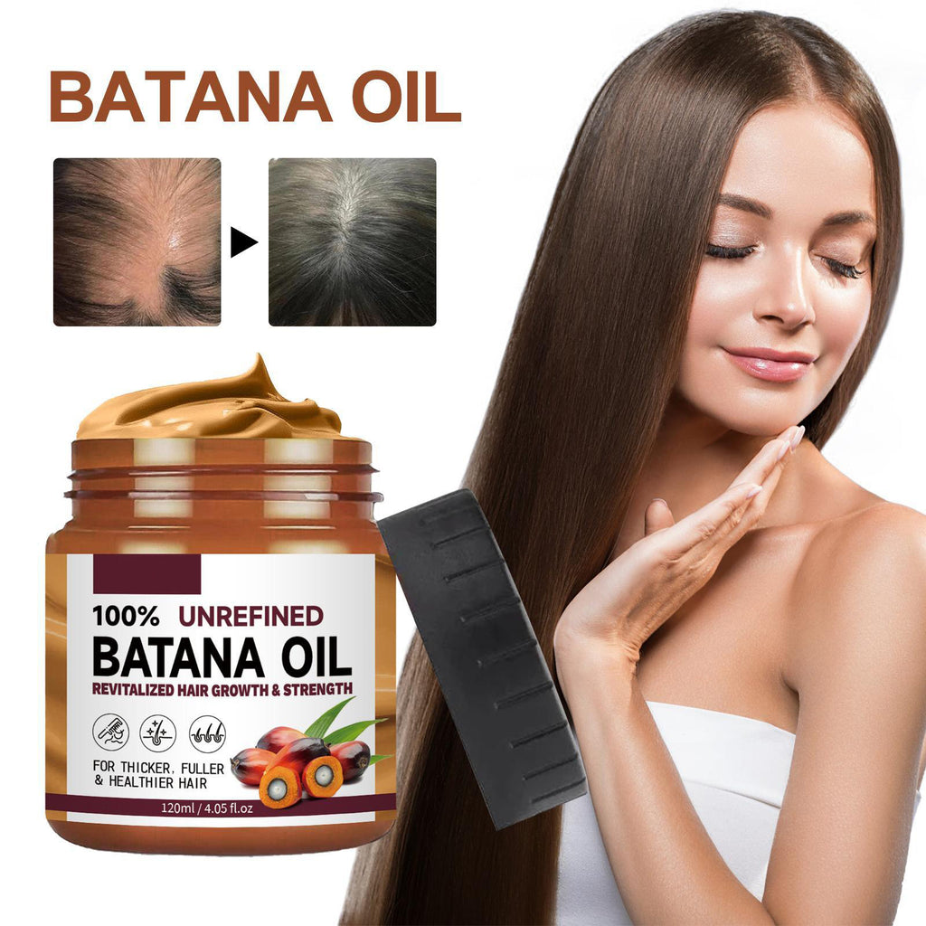 Batana Oil From Honduras - Get Fuller, Thicker, Healthier Hair - Great Gifts For Women Men Conditioner Haircare Silky - Hair Nutrition - Ms.Rubies Beauty Shop