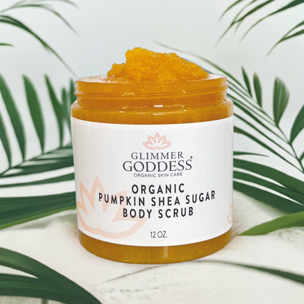 Organic Pumpkin Shea Sugar Body Scrub – Fall Scented Exfoliator - Ms.Rubies Beauty Shop